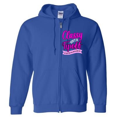 Basketball Mom Proud Player Mother Mama Ball Gift Full Zip Hoodie