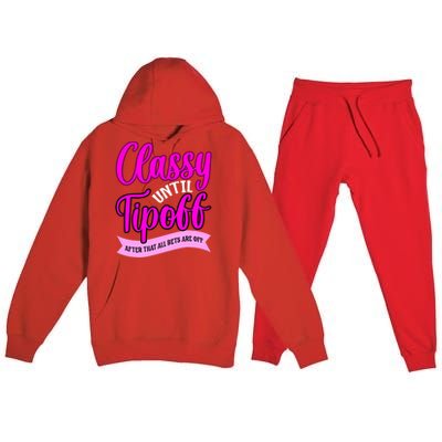 Basketball Mom Proud Player Mother Mama Ball Gift Premium Hooded Sweatsuit Set