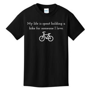 Biking Momwife Premium Kids T-Shirt