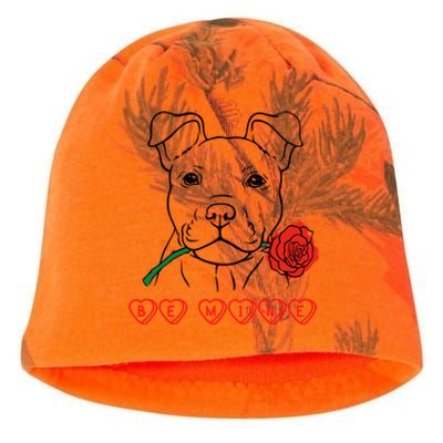 Be Mine Puppy With Rose Sweetheart Valentines Gift Kati - Camo Knit Beanie