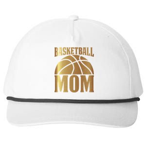 Basketball Mom Player Coach Sports Lover Graphic Funny Gift Snapback Five-Panel Rope Hat