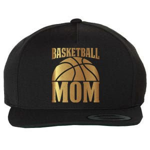 Basketball Mom Player Coach Sports Lover Graphic Funny Gift Wool Snapback Cap