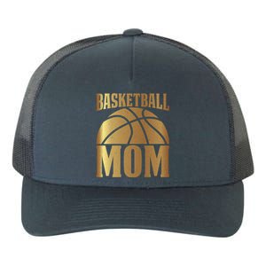 Basketball Mom Player Coach Sports Lover Graphic Funny Gift Yupoong Adult 5-Panel Trucker Hat