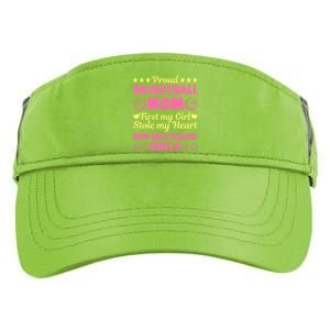 Basketball Mom Proud Mother Of Basketball Player Sport Gift Adult Drive Performance Visor