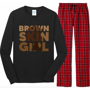 Black Melanin Queen Magic Brown Skin Juneteenth Gift Long Sleeve Pajama Set