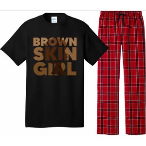 Black Melanin Queen Magic Brown Skin Juneteenth Gift Pajama Set