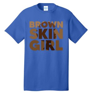 Black Melanin Queen Magic Brown Skin Juneteenth Gift Tall T-Shirt