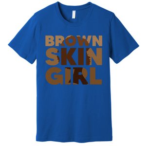 Black Melanin Queen Magic Brown Skin Juneteenth Gift Premium T-Shirt