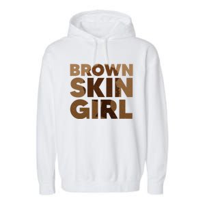 Black Melanin Queen Magic Brown Skin Juneteenth Gift Garment-Dyed Fleece Hoodie