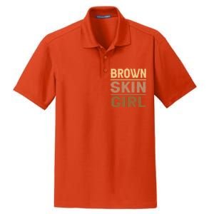 Black Melanin Queen Magic Brown Skin Juneteenth Gift Dry Zone Grid Polo