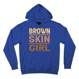 Black Melanin Queen Magic Brown Skin Juneteenth Gift Tall Hoodie