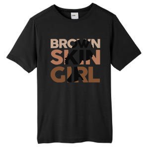 Black Melanin Queen Magic Brown Skin Girl Juneteenth Wo Tall Fusion ChromaSoft Performance T-Shirt