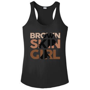 Black Melanin Queen Magic Brown Skin Girl Juneteenth Wo Ladies PosiCharge Competitor Racerback Tank