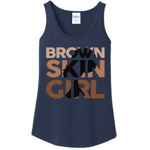 Black Melanin Queen Magic Brown Skin Girl Juneteenth Wo Ladies Essential Tank