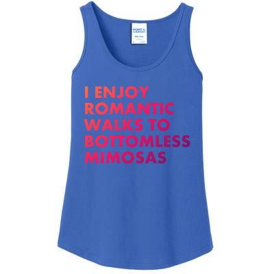 Bottomless Mimosas Rotic Walk Brunch Gift Ladies Essential Tank