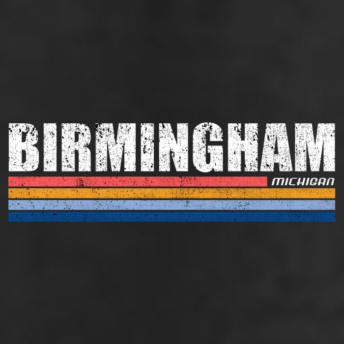 Birmingham Michigan Retro Cool Comfort Performance Bucket Hat