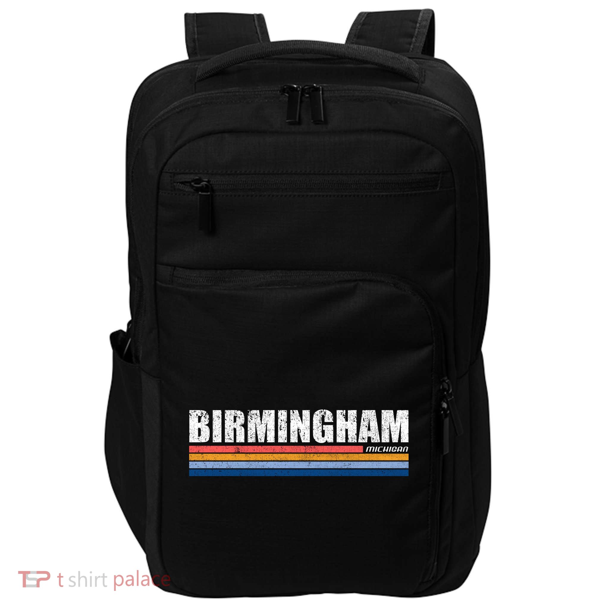 Birmingham Michigan Retro Impact Tech Backpack