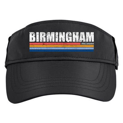 Birmingham Michigan Retro Adult Drive Performance Visor