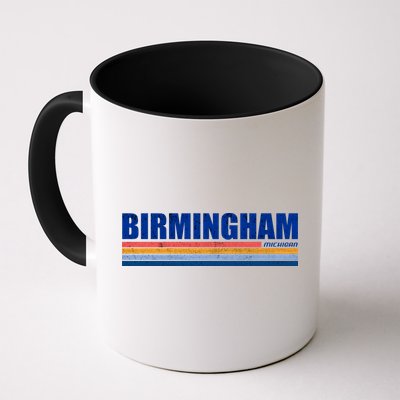 Birmingham Michigan Retro Mug