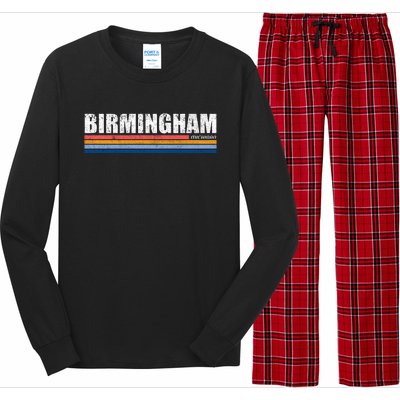 Birmingham Michigan Retro Long Sleeve Pajama Set