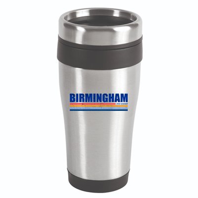 Birmingham Michigan Retro 16oz Travel Tumbler