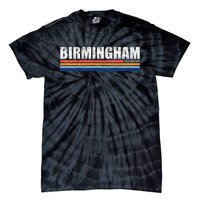 Birmingham Michigan Retro Tie-Dye T-Shirt