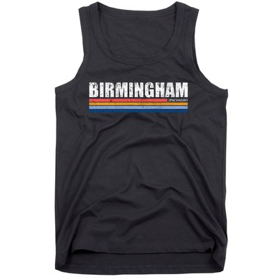 Birmingham Michigan Retro Tank Top