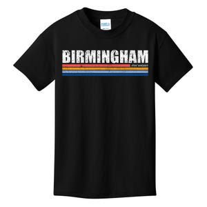 Birmingham Michigan Retro Kids T-Shirt