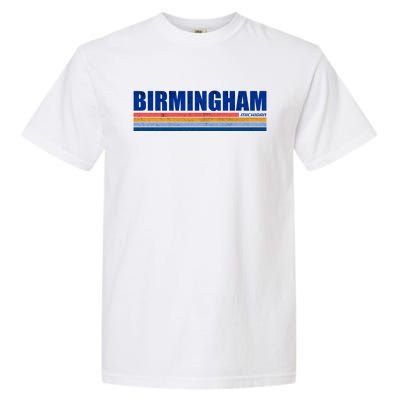 Birmingham Michigan Retro Garment-Dyed Heavyweight T-Shirt