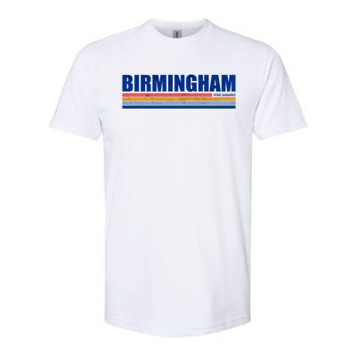 Birmingham Michigan Retro Softstyle® CVC T-Shirt