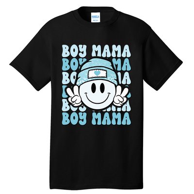 Boy Mama Retro Gift For Mother Mom Of Sons Tall T-Shirt