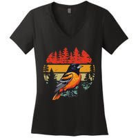 Baltimore Maryland Retro Vintage Women's V-Neck T-Shirt