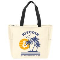 Bitcoin My Retirement Plan Crypto Apparel Zip Tote Bag