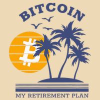 Bitcoin My Retirement Plan Crypto Apparel Zip Tote Bag