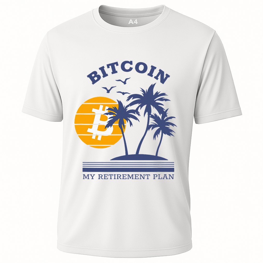 Bitcoin My Retirement Plan Crypto Apparel Performance Shirt