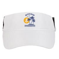 Bitcoin My Retirement Plan Crypto Apparel Adult Drive Performance Visor