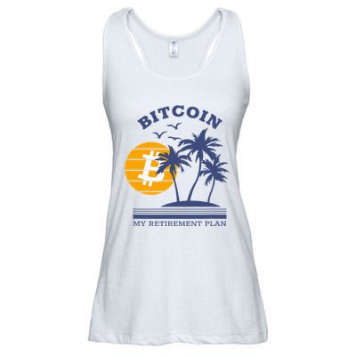 Bitcoin My Retirement Plan Crypto Apparel Ladies Essential Flowy Tank