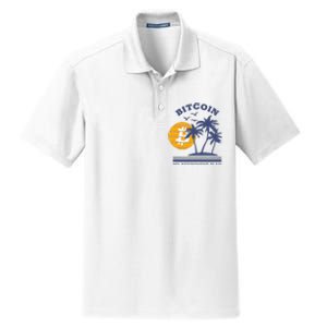 Bitcoin My Retirement Plan Crypto Apparel Dry Zone Grid Polo