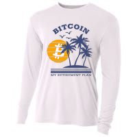 Bitcoin My Retirement Plan Crypto Apparel Cooling Performance Long Sleeve Crew