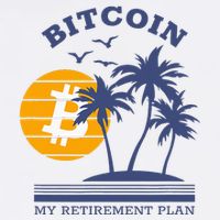 Bitcoin My Retirement Plan Crypto Apparel Cooling Performance Long Sleeve Crew