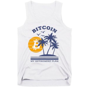 Bitcoin My Retirement Plan Crypto Apparel Tank Top