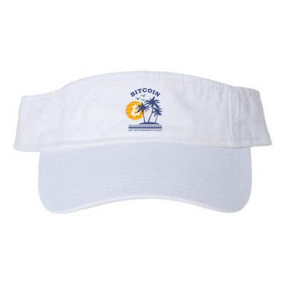 Bitcoin My Retirement Plan Crypto Apparel Visor