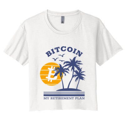 Bitcoin My Retirement Plan Crypto Apparel Crop Top