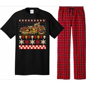 Biker Motorcycle Rider Style Ugly Great Gift Pajama Set