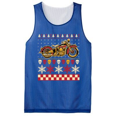 Biker Motorcycle Rider Style Ugly Great Gift Mesh Reversible Basketball Jersey Tank