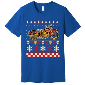 Biker Motorcycle Rider Style Ugly Great Gift Premium T-Shirt