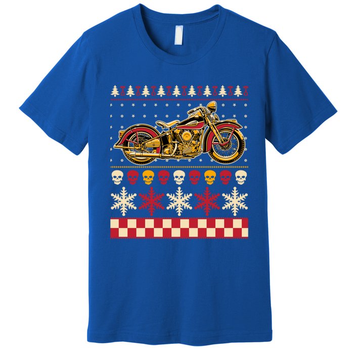 Biker Motorcycle Rider Style Ugly Great Gift Premium T-Shirt