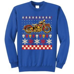 Biker Motorcycle Rider Style Ugly Great Gift Tall Sweatshirt