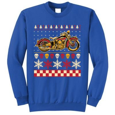 Biker Motorcycle Rider Style Ugly Great Gift Tall Sweatshirt