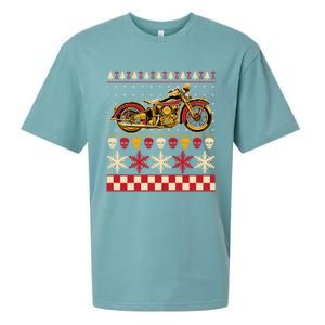 Biker Motorcycle Rider Style Ugly Great Gift Sueded Cloud Jersey T-Shirt